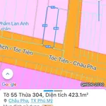 Bán đất mặt tiền Châu Pha Tóc Tiên 4884m² giá 5.2 tỷ - Ảnh thu nhỏ 1