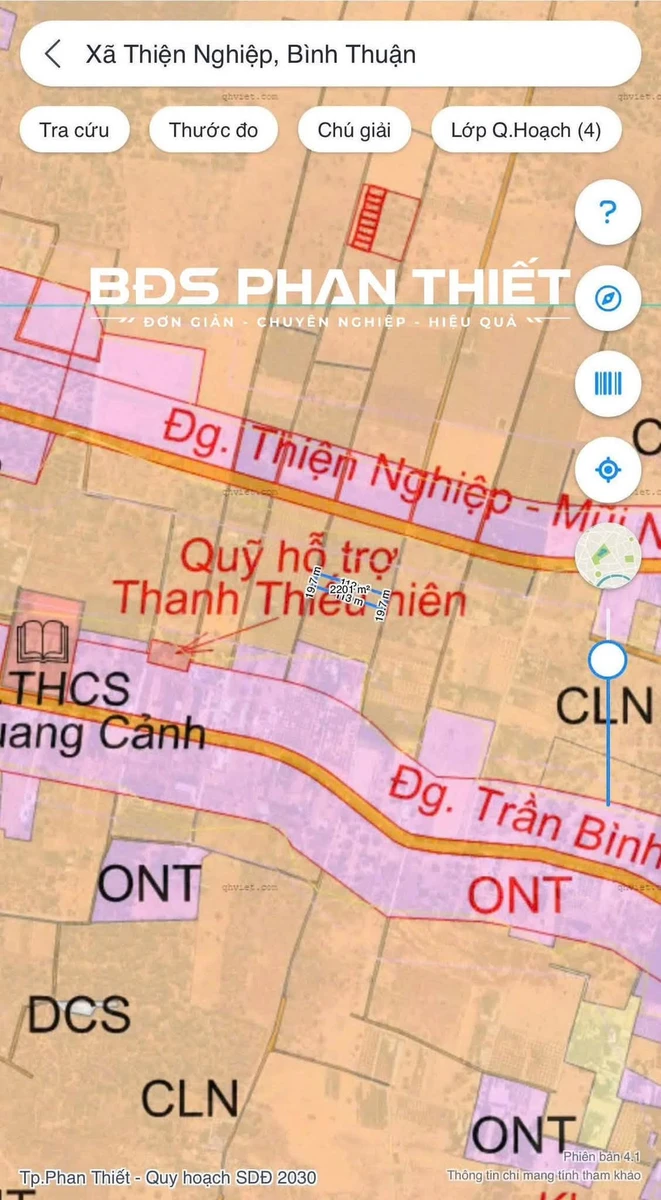 Bán 2200 m² đất mặt tiền Mũi Né, Lâm Đồng - Ảnh thu nhỏ 3