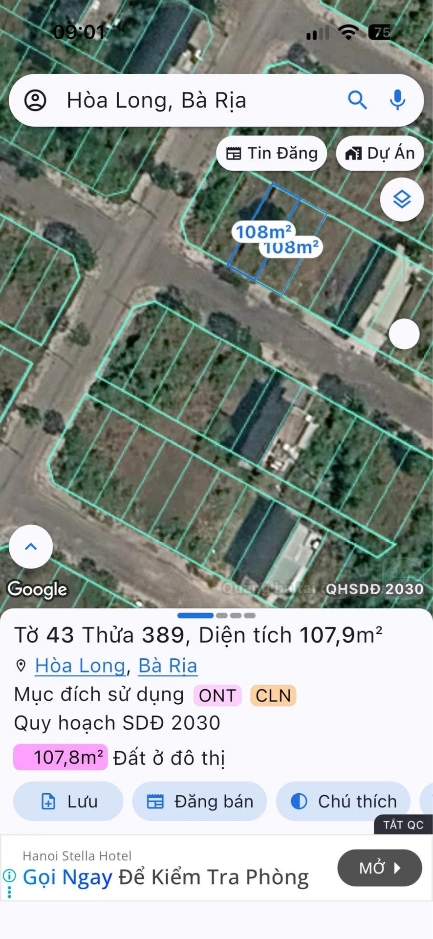 Bán đất khu dân cư Gò Cát 144m² giá 2,25 tỷ - Ảnh 1