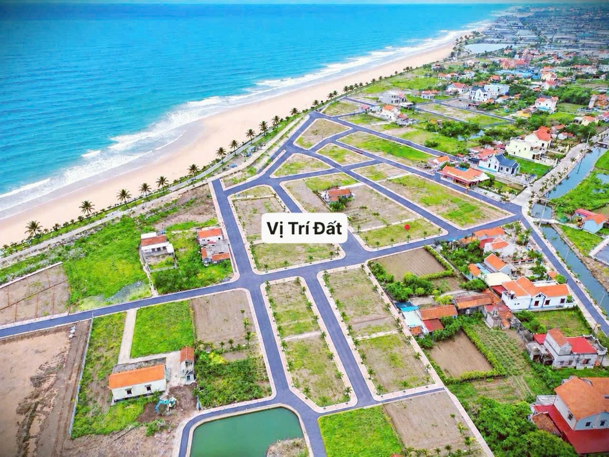 Bán đất thổ cư gần biển 80-100m² sổ đỏ sẵn tại Hải Xuân, Ninh Bình - Ảnh thu nhỏ 2