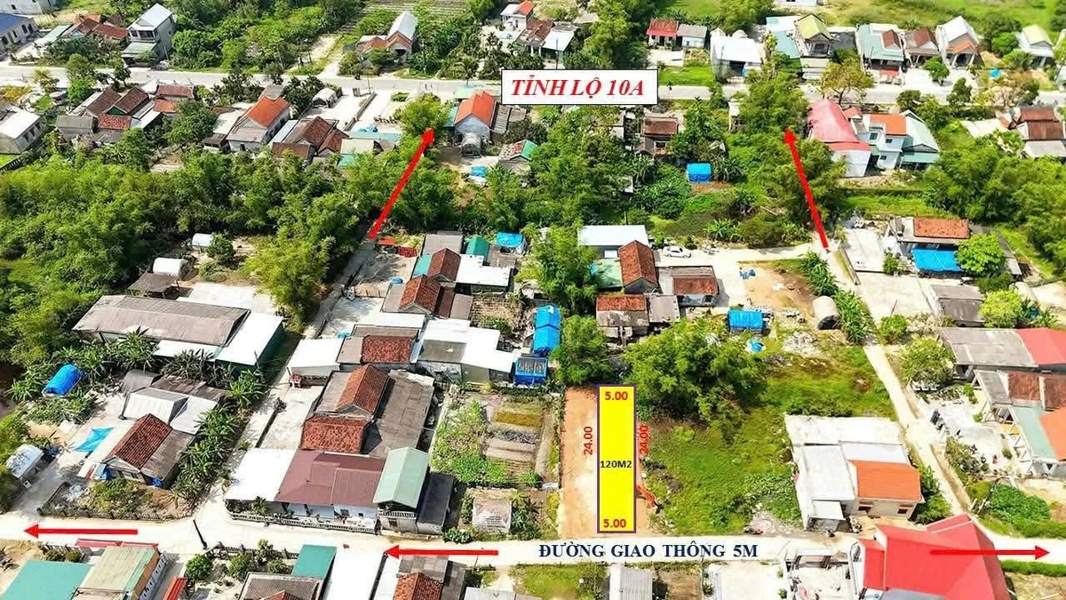 Bán đất nền 120m² Phú Lương, Phú Hồ 535 triệu SHR - Ảnh 1