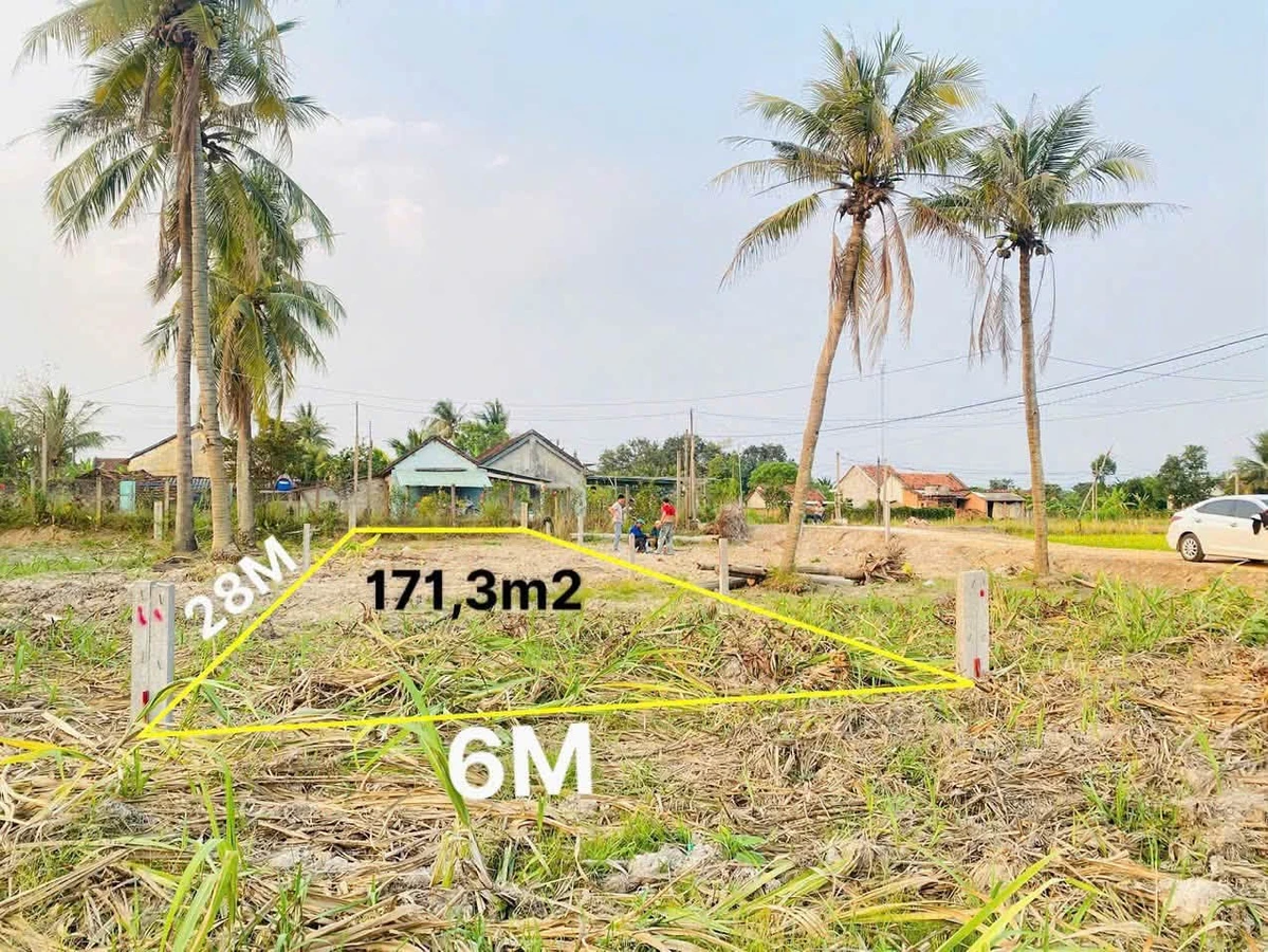 Bán lô đất thổ cư sổ hồng riêng 168m² Xã Đức Bình Hóc Môn 200tr - Ảnh thu nhỏ 2