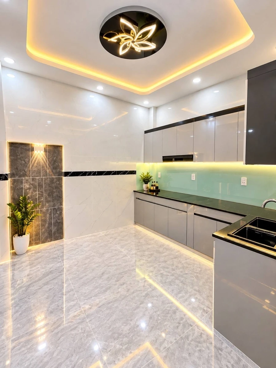 Bán nhà 3 tầng 36m² 4PN 3WC hẻm xe hơi Hồ Bá Phấn, Phước Long B, Thủ Đức - Ảnh thu nhỏ 3