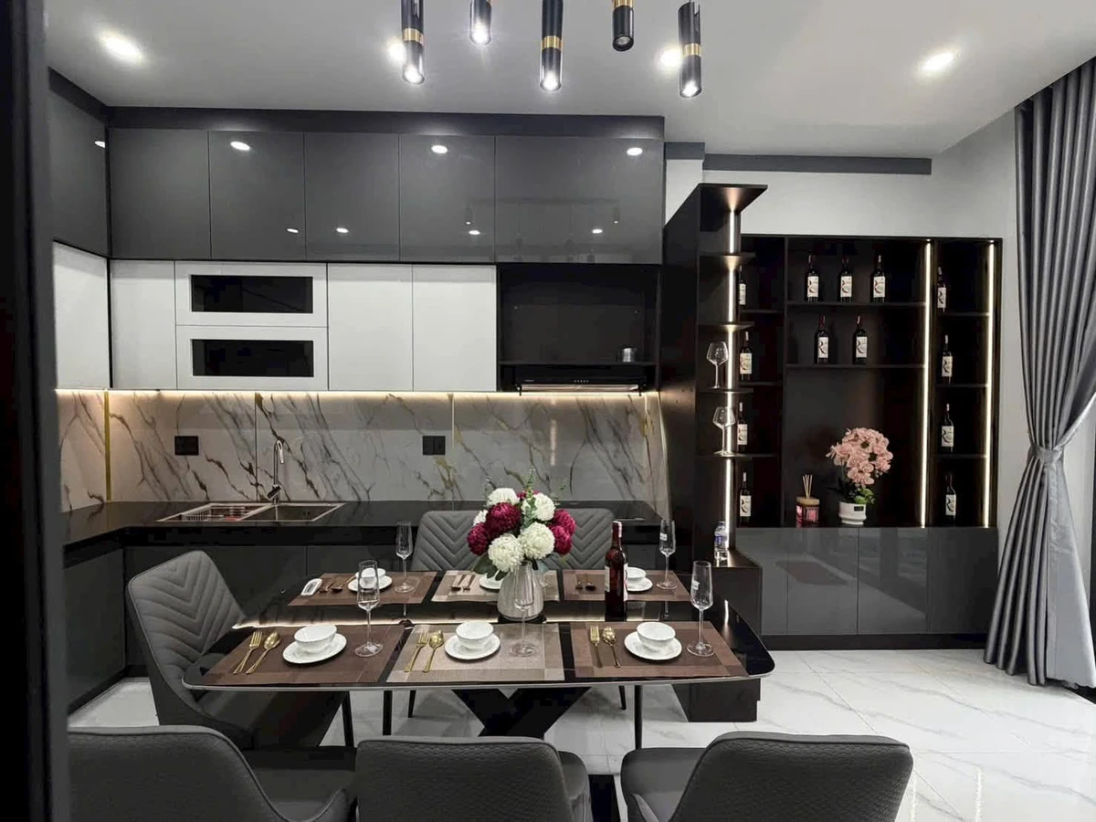 Bán nhà liền kề 6.5x14 (91m²), 3 phòng, full nội thất ở Đắk Lắk - Ảnh thu nhỏ 2