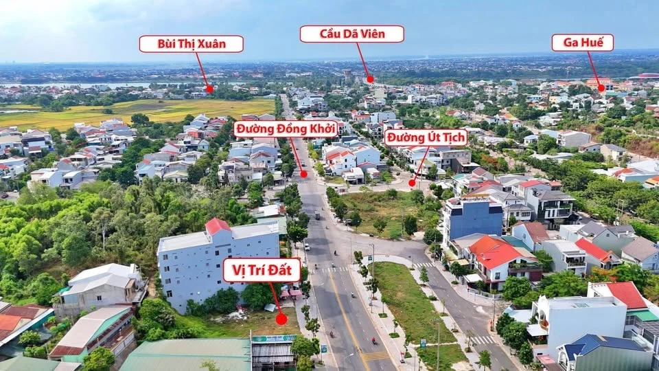 Bán đất mặt tiền kinh doanh Đồng Khởi 100m² view công viên 6.9 tỷ - Ảnh 1