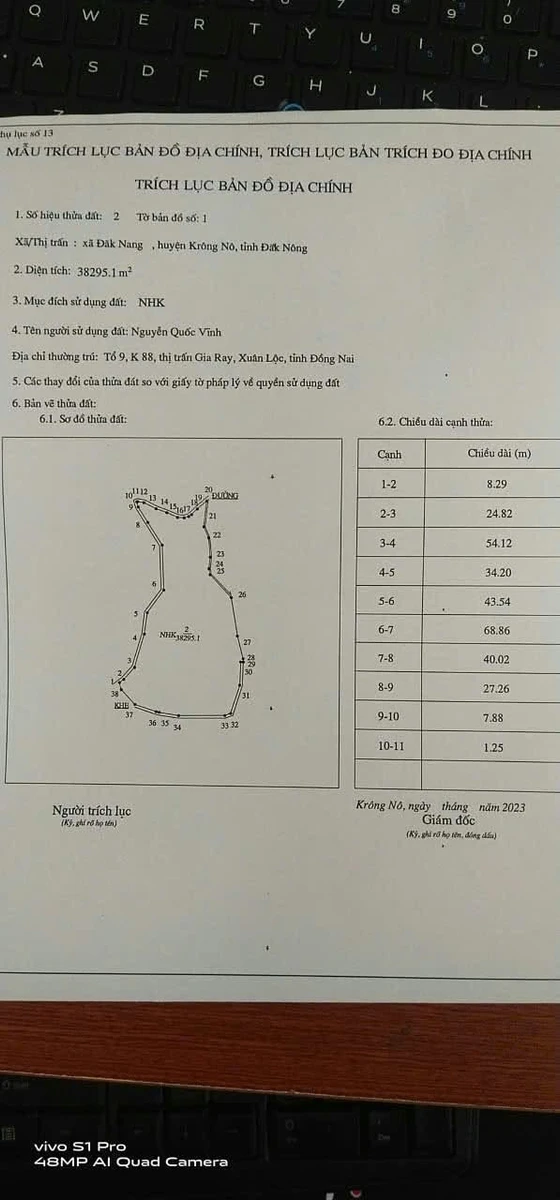 Bán 3 hectare đất Đắk Nông 450 triệu - Ảnh thu nhỏ 5