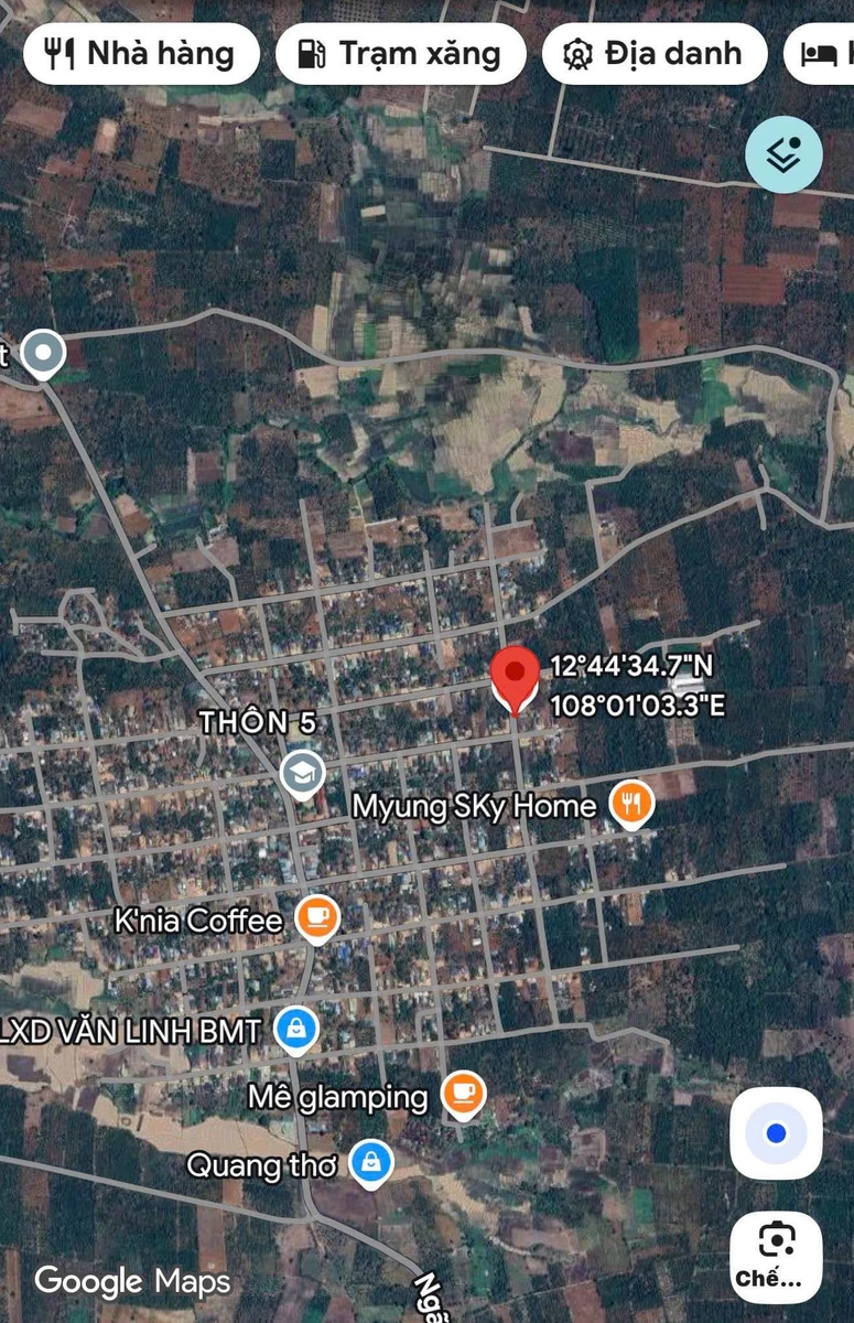 Bán đất 188m² đường nhựa, có 60m² thổ cư tại Thôn 5, Ea Bar, Đắk Lắk giá 455 triệu - Ảnh thu nhỏ 2