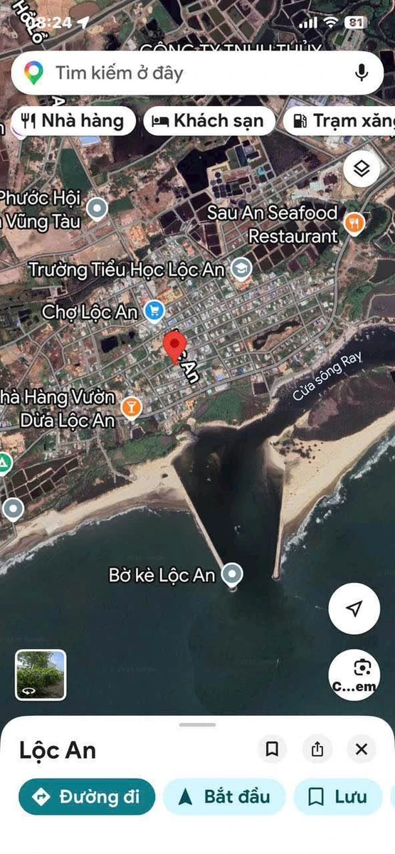 Bán lô đất sát biển Lộc An Bà Rịa Vũng Tàu 147 m² 1 tỷ 850 triệu - Ảnh 1