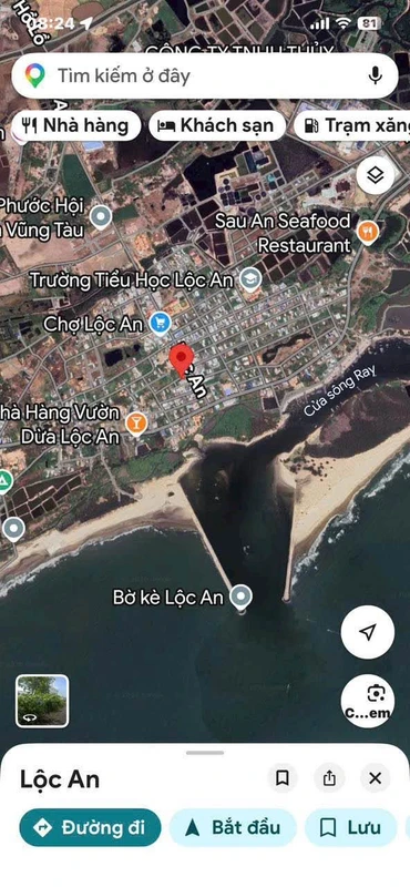 Bán lô đất sát biển Lộc An Bà Rịa Vũng Tàu 147 m² 1 tỷ 850 triệu