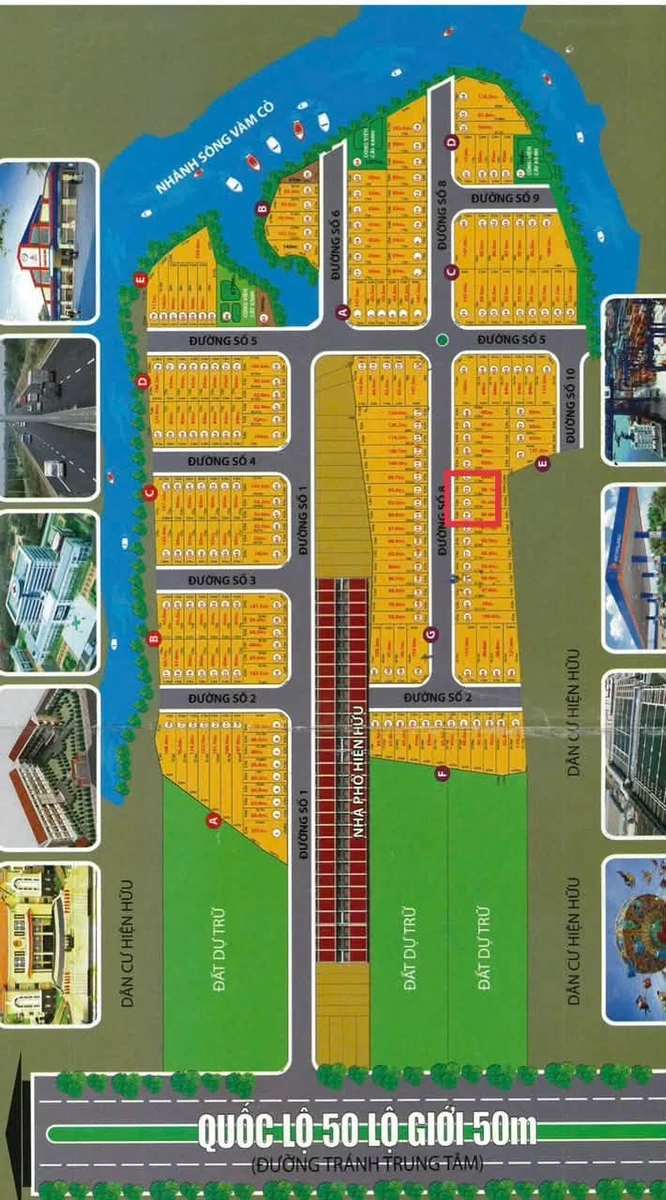 Bán nền đất KDC An Phú 88m2, Cần Dước 690 triệu - Ảnh thu nhỏ 5