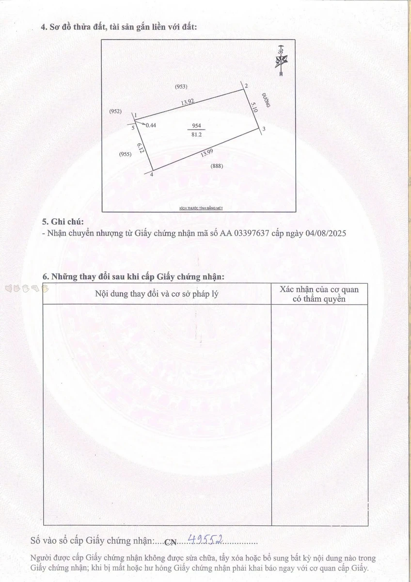 Bán đất Nghi Kim 81,2m² full thổ cư, mặt tiền 5,1m, giá 2 tỷ - Ảnh thu nhỏ 3