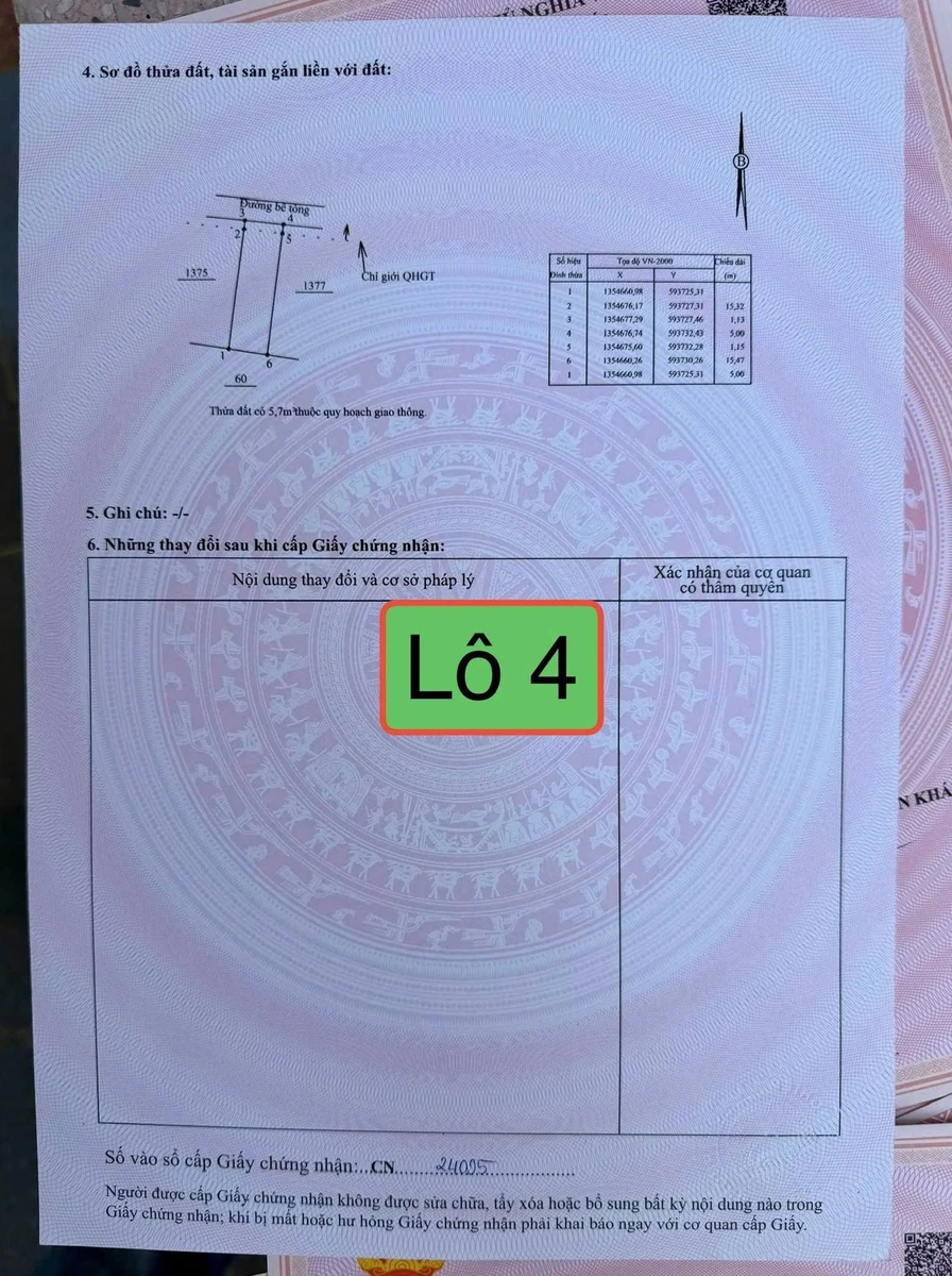 Bán đất Diên An, Khánh Hòa 81-100m² giá 1 tỷ 650 triệu - Ảnh thu nhỏ 5