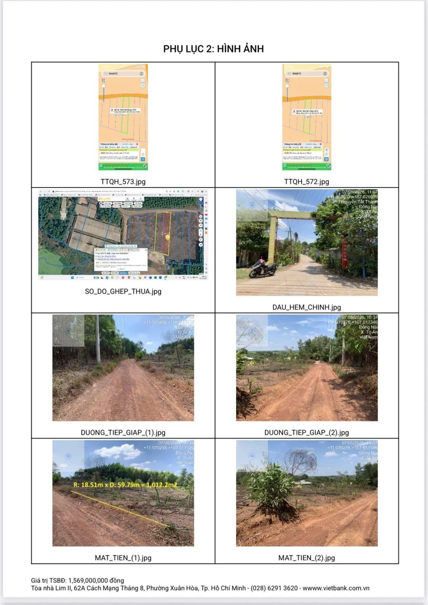 Bán đất hơn 1000m² đã tách 2 sổ tại phường Trị An, Đồng Nai, giá 1,3 tỷ lấy cả hai - Ảnh 1