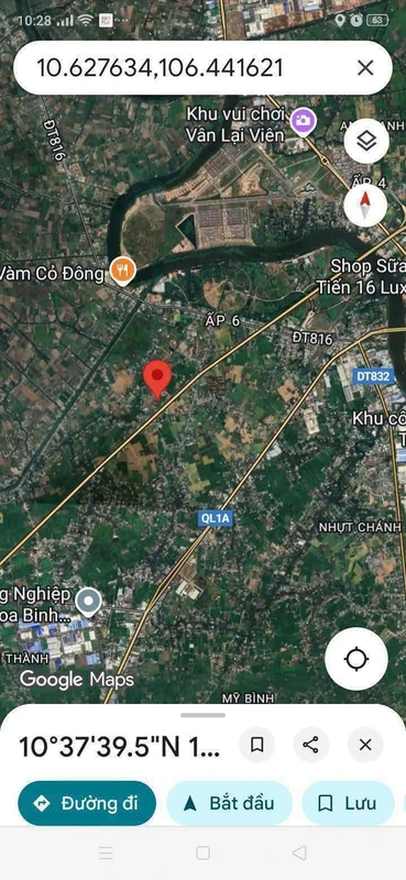 Bán đất 1000m2 Bến Lức Tây Ninh 1 tỷ 100 triệu