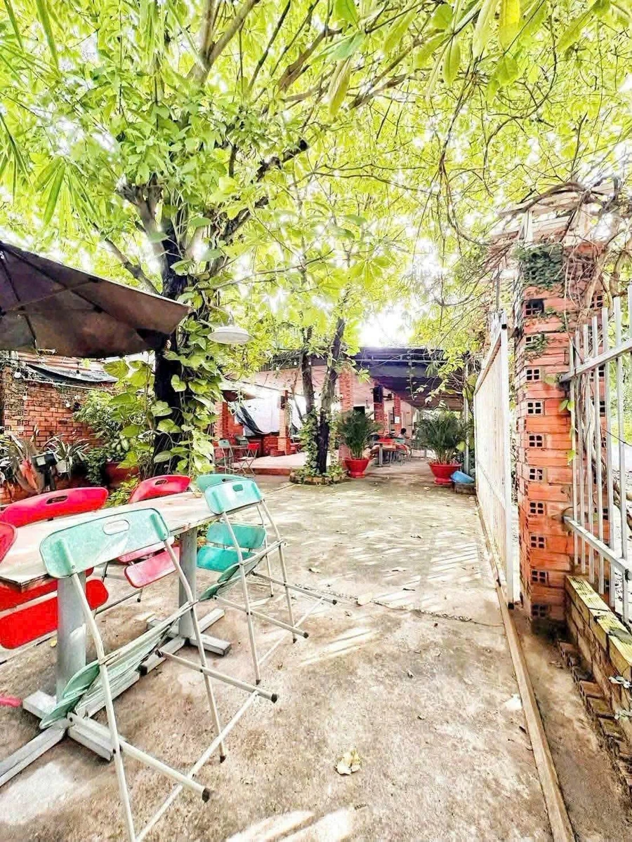 Bán lô đất góc 2 mặt tiền 112m² có quán cafe, Tây Ninh - Ảnh 1