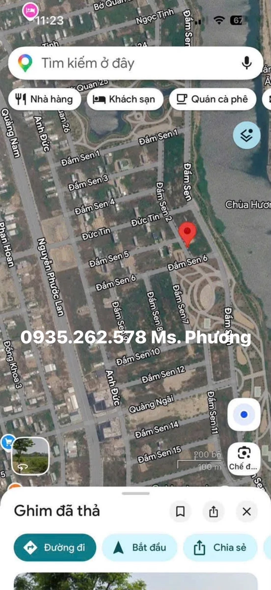 Bán đất biệt thự 200m² Đầm Sen sát công viên 10 tỷ - Ảnh thu nhỏ 2