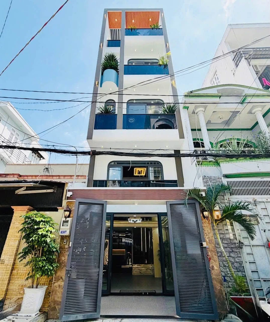 Bán nhà hẻm xe hơi Lê Văn Thọ, Gò Vấp, 4x14m, 5 tầng, thang máy, 10,9 tỷ - Ảnh thu nhỏ 3