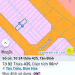 Bán đất 90m² hướng Tây Nam KDC Lavender Tân Triều Đồng Nai - Ảnh thu nhỏ 1