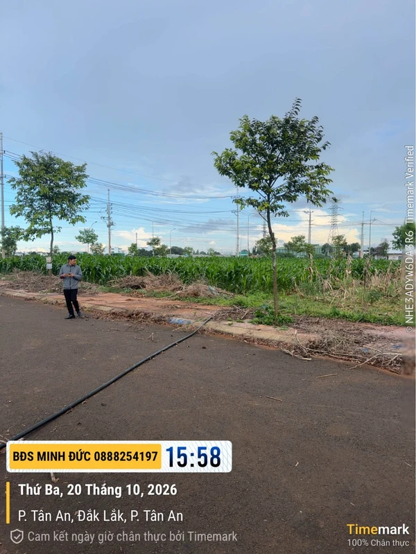 Bán cặp đất 132m² view hoa viên Tân An, Bình Minh 3,4 tỷ