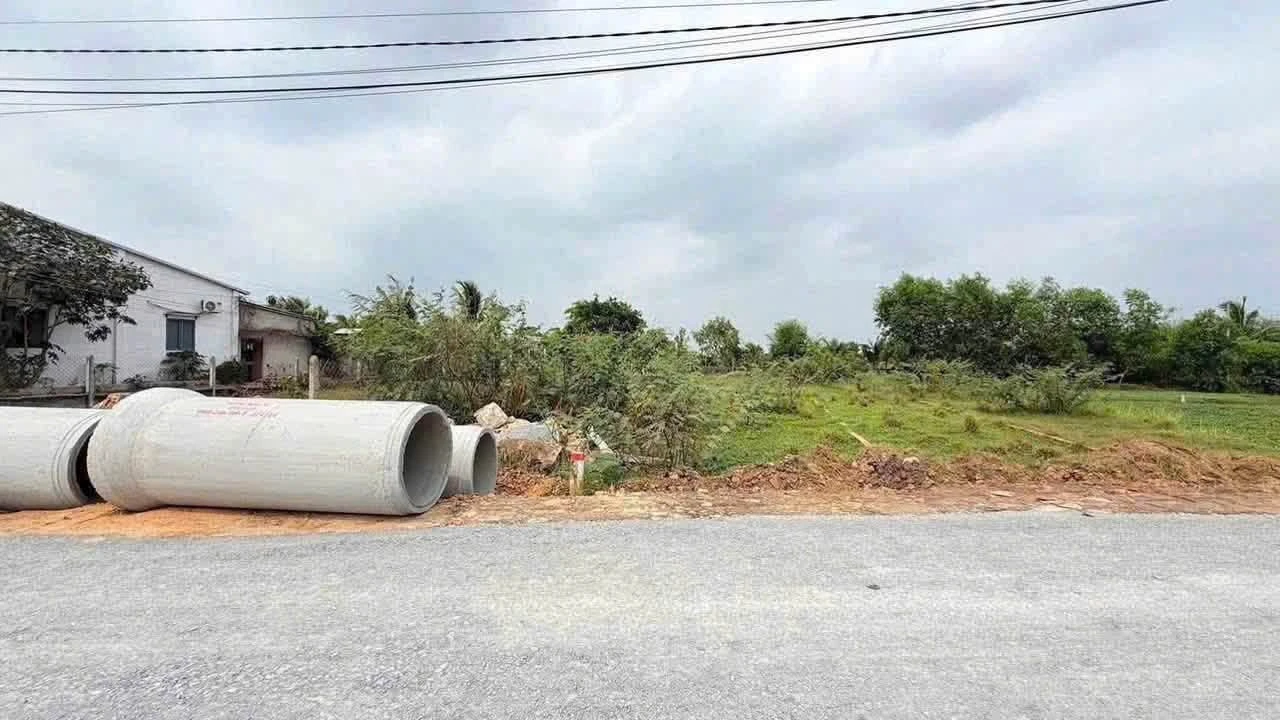 Bán đất mặt tiền 5x50 Hòa Khánh Hóc Môn 1 tỷ 400 - Ảnh 1