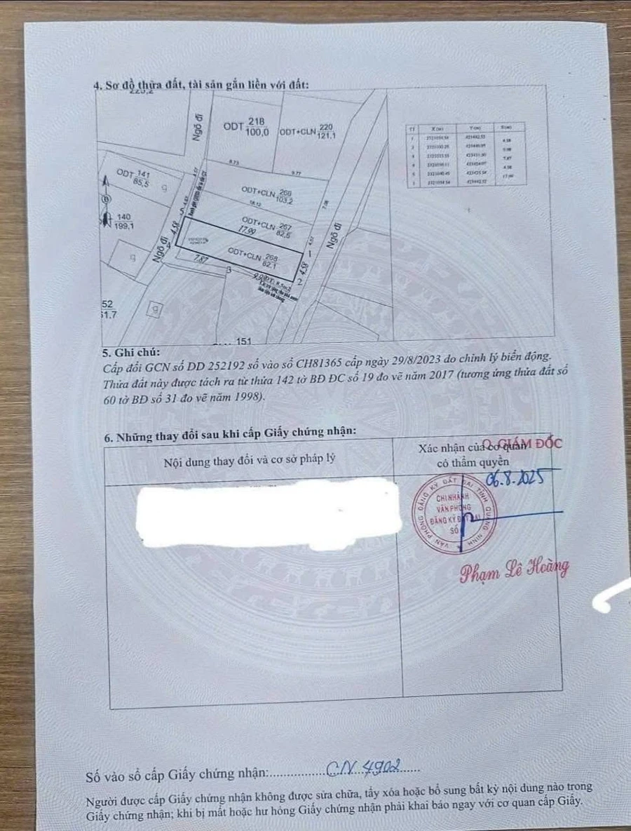 Bán đất 82,1m² 3 mặt thoáng Khu 3A Giếng Đáy - Ảnh thu nhỏ 3