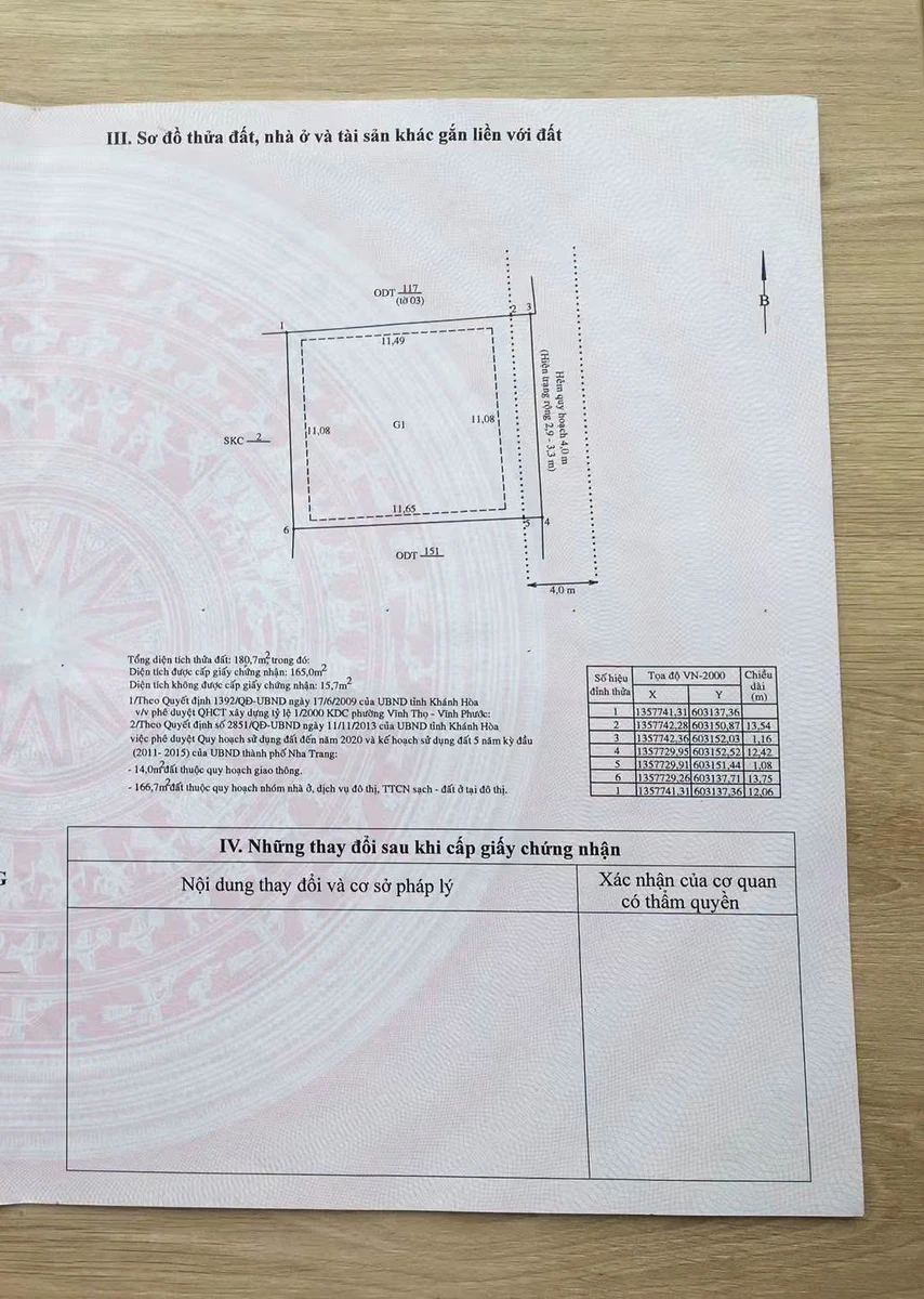 Bán đất 165m² Nha Trang, 12 tỷ, gần biển - Ảnh thu nhỏ 2