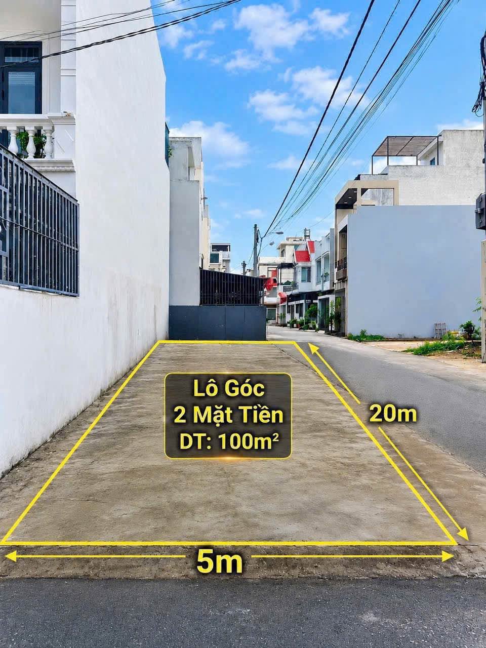 Bán 2 lô đất góc 2 mặt tiền 100m2 và 97m2 Biên Hòa