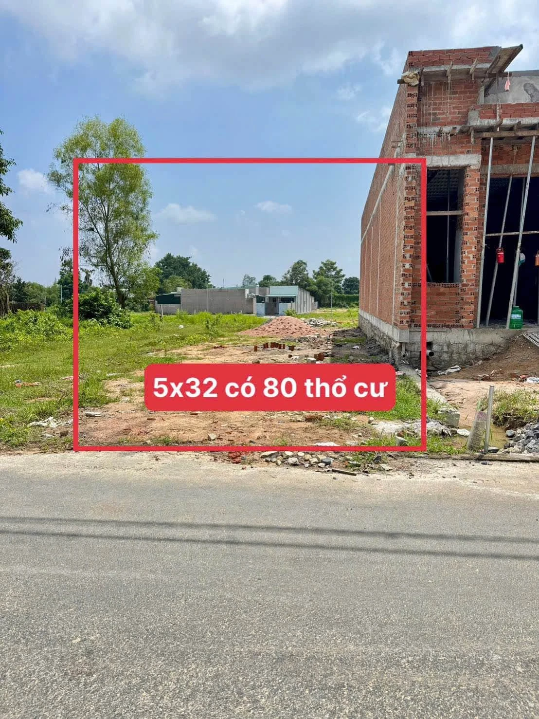 Bán đất mặt tiền Tam Phước, 160m², Nhà Bè, 890 triệu - Ảnh 1