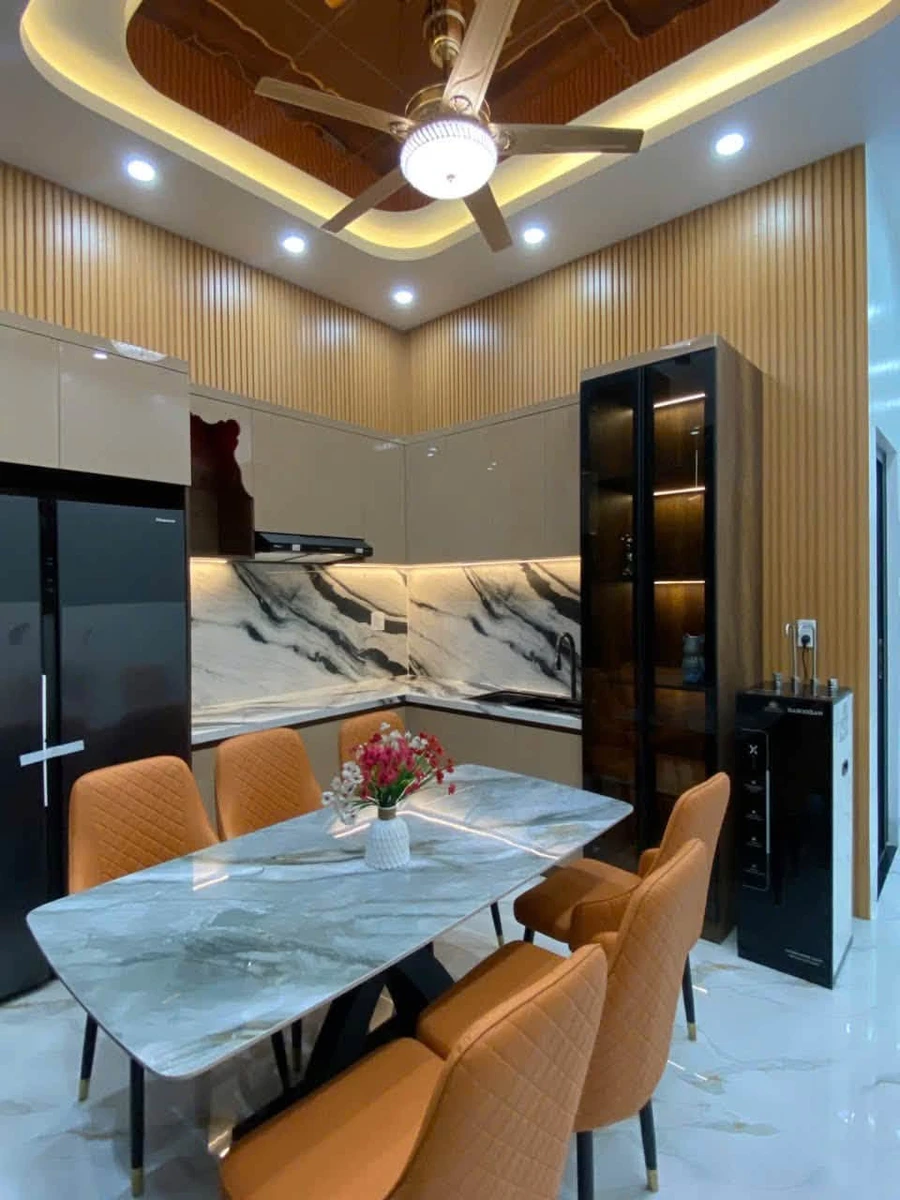 Bán nhà mới 1 trệt 1 lầu 4PN, 3WC, 1081D Lâm Quang Ky, Phú Cường, Bình Dương - Ảnh thu nhỏ 5