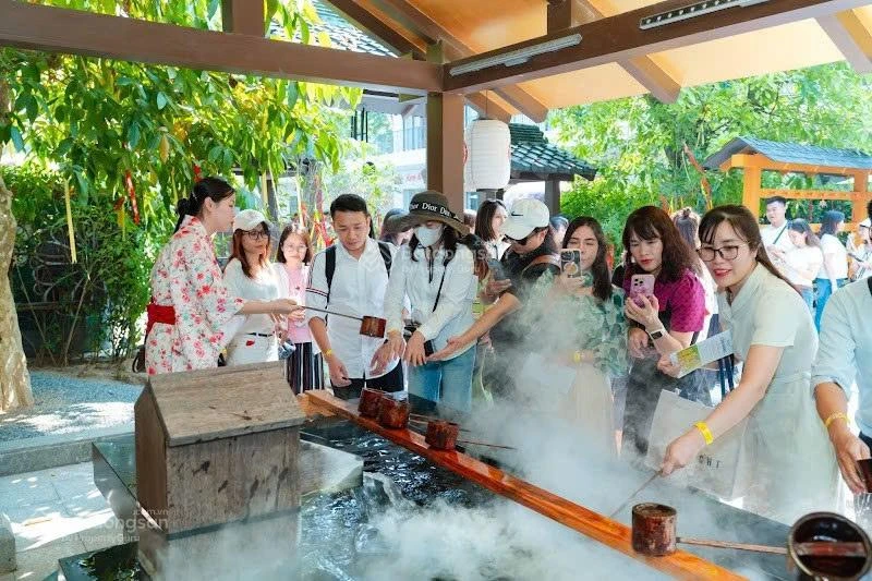 Căn hộ nghỉ dưỡng khoáng nóng Onsen Sky Garden - Winham Thanh Thủy - Ảnh 1