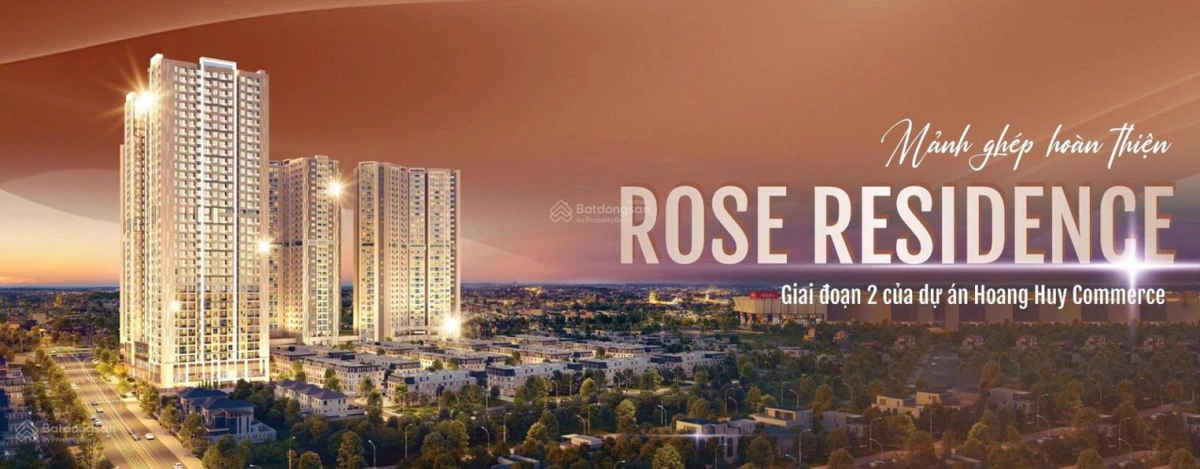 Ưu đãi 800tr. Quỹ 5 căn hoa hậu Hoàng Huy Commerce Rose. Nhận nhà từ 1,7x tỷ. Ký cọc trực tiếp CĐT - Ảnh 1