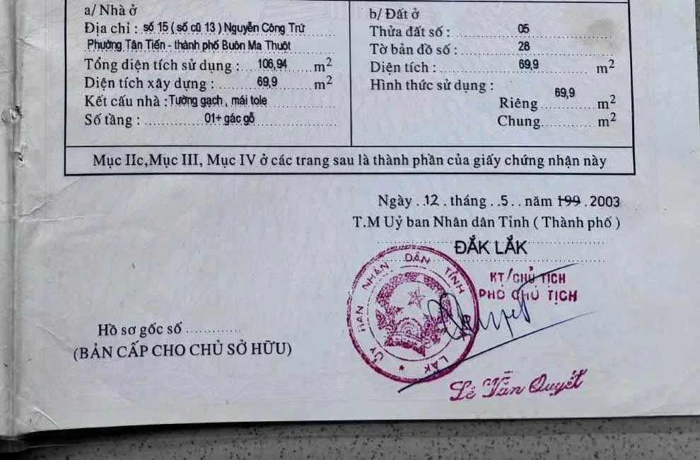 Bán nhà mặt tiền Nguyễn Công Trứ 72m² 3 phòng ngủ 13 tỷ - Ảnh thu nhỏ 5