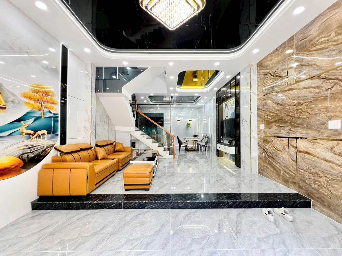 Bán nhà phố 5x13m 1 trệt 3 lầu 1 tum đường Nguyễn Thị Kiểu, Tân Thới Hiệp, Quận 12 - Ảnh thu nhỏ 2