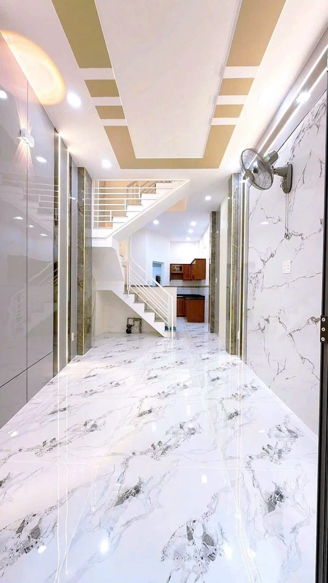 Bán nhà 3 tầng sổ hồng riêng 4PN 5WC 33,5m2 đường Tôn Đản, Quận 4 - Ảnh thu nhỏ 3