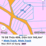Bán đất 140m² Phước Thiền, Nhơn Trạch, Đồng Nai - Ảnh thu nhỏ 1