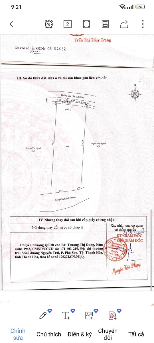Bán đất Phú Quốc 7.656,5 m² gần sân bay, giáp sông - Ảnh thu nhỏ 2