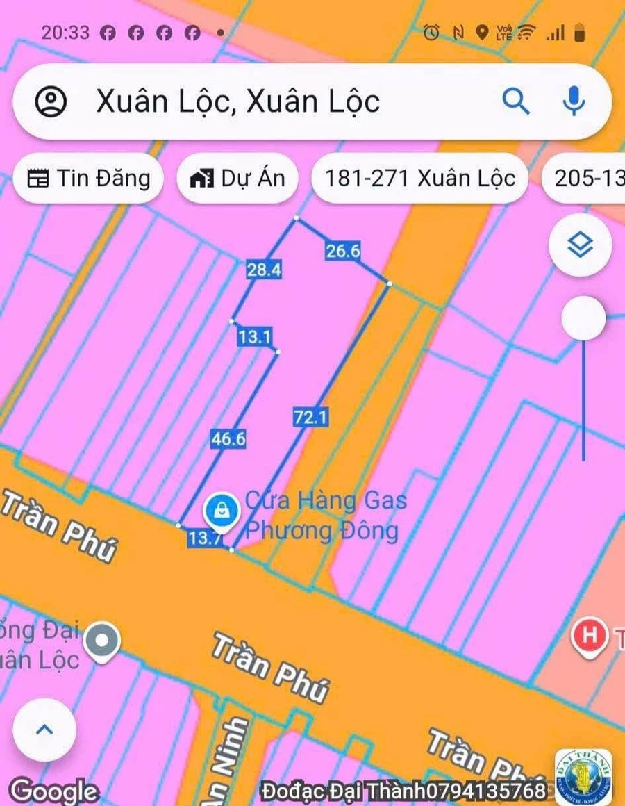 Bán đất 1.3 sào mặt tiền Trần Phú, Khánh Hòa - Ảnh 1