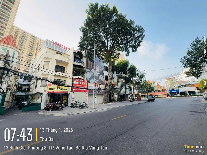 Bán nhà góc 3 mặt tiền đường Bình Giã, 84,8m2, giá 15 tỷ, Phường 8, Vũng Tàu