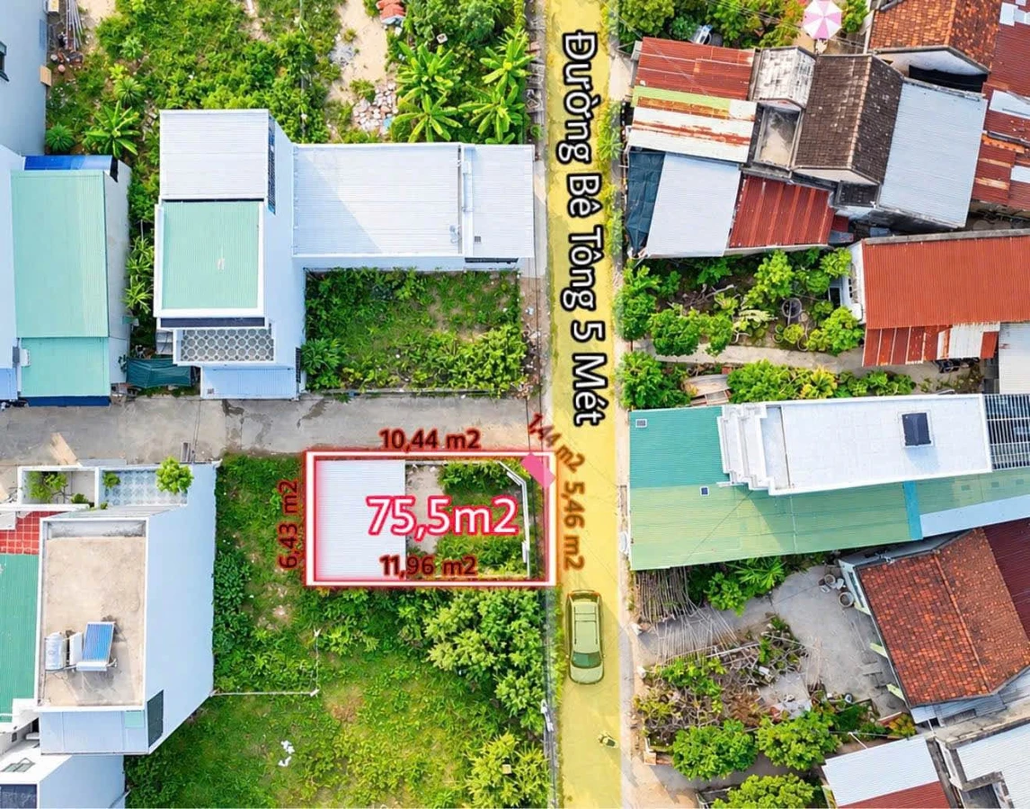 Bán lô đất góc 75,5m² toàn thổ cư ở Phú Ân Nam - Ảnh thu nhỏ 2