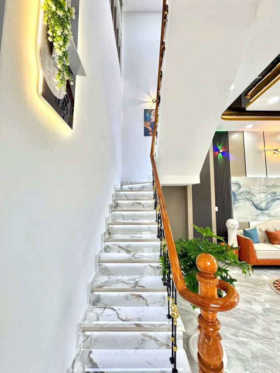 Bán nhà 1 trệt 1 lầu sân vườn 310m2, 3PN, Tân Kim, Cần Giuộc, Long An - Ảnh thu nhỏ 3