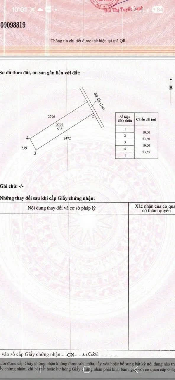 Bán 535m² đất vườn sổ riêng Tân Thành Thủ Thừa - Ảnh 1