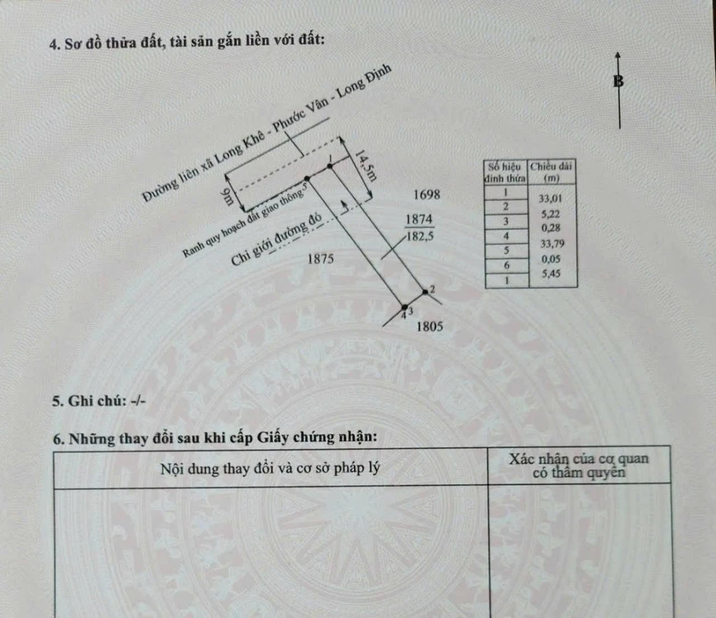Bán đất mặt tiền đường Đá Xanh 5x60m, Mỹ Hạnh, Đức Hòa, Long An giá 1 tỷ 100 triệu d5802408 - Ảnh 1