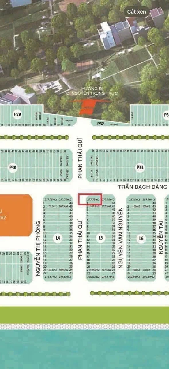 Bán đất góc hai mặt tiền 277,75m2 KĐT Phú Cường, Rạch Giá giá 5,4 tỷ - Ảnh thu nhỏ 3