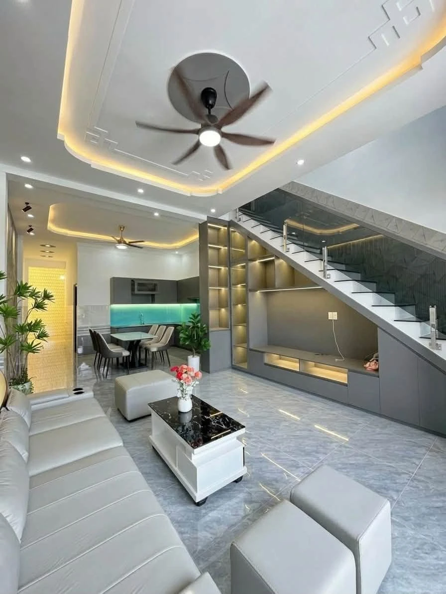 Bán nhà sổ riêng thổ cư 5x20m, 1 trệt 1 lầu 3PN full nội thất tại KP6 Trảng Dài, Đồng Nai - Ảnh thu nhỏ 3