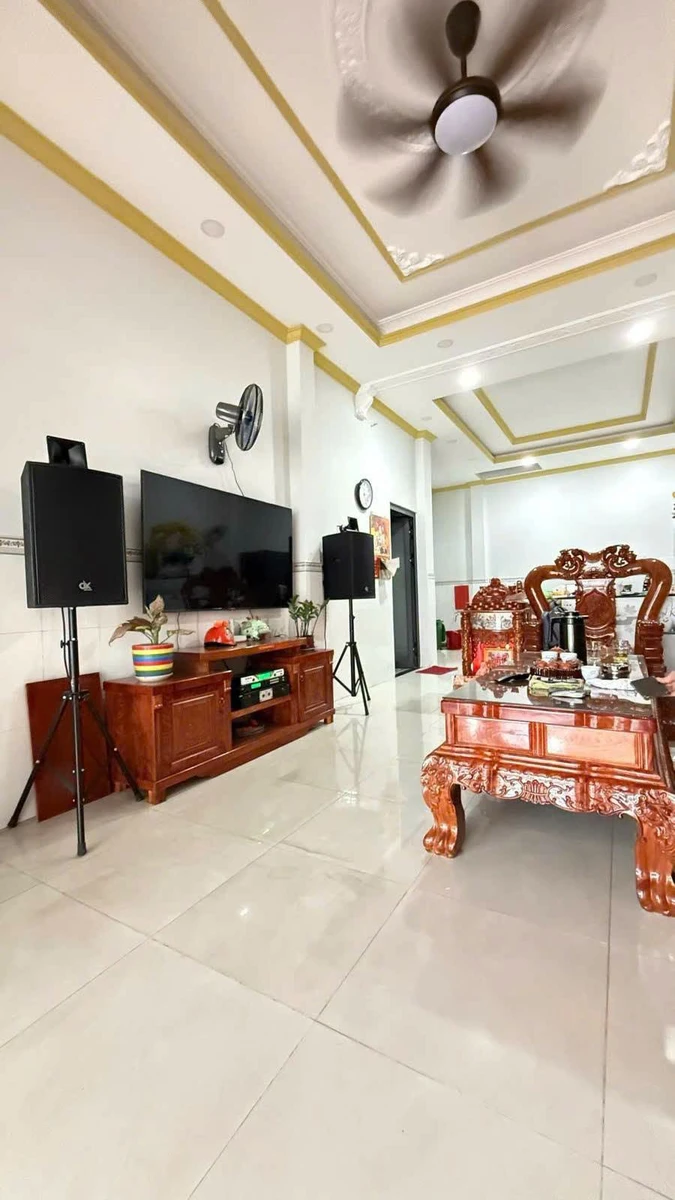 Bán nhà 2 tầng 127m² ngang 7,5m, 5PN, hẻm ô tô Thới Tam Thôn, Hóc Môn - Ảnh thu nhỏ 2
