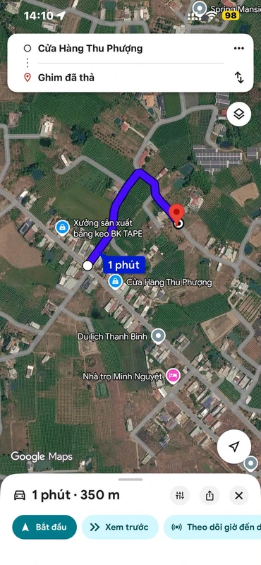 Bán đất 1300m2 giá 2,2 tỷ tại Thôn 1, Hàm Liêm, gần khu công nghiệp
