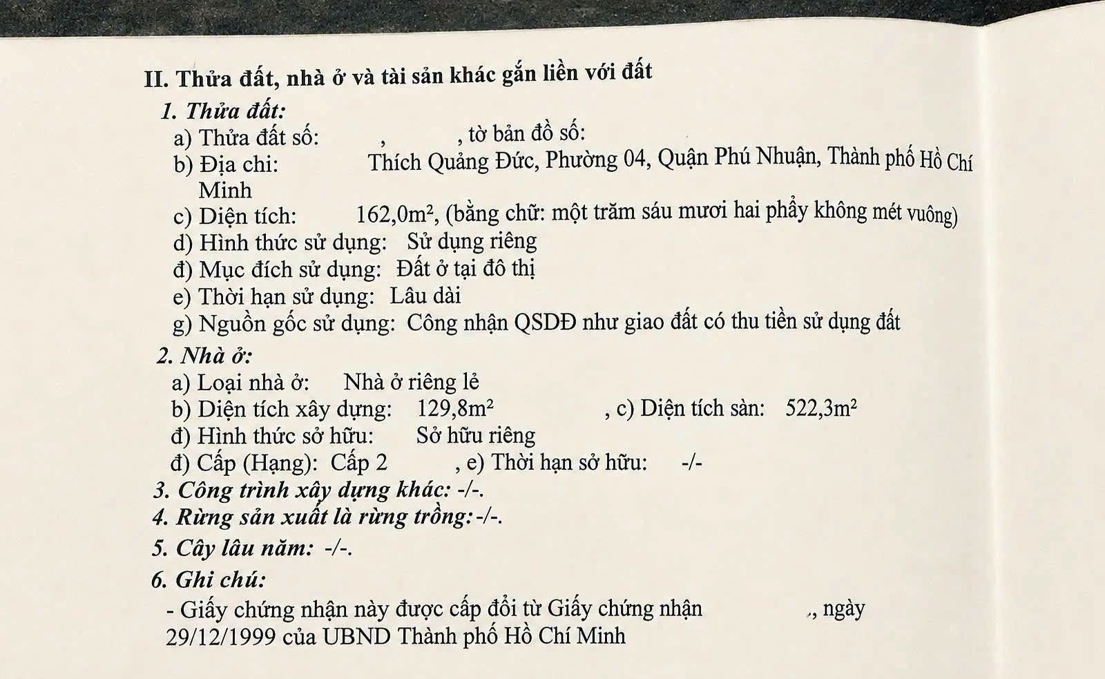 Bán nhà hầm trệt 3 lầu 162m2 hẻm xe tải đường Thích Quảng Đức, Phú Nhuận - Ảnh 1