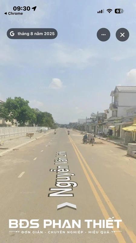 Bán lô góc 2 mặt tiền 131.2 m2 Phan Thiết 6.5 tỷ
