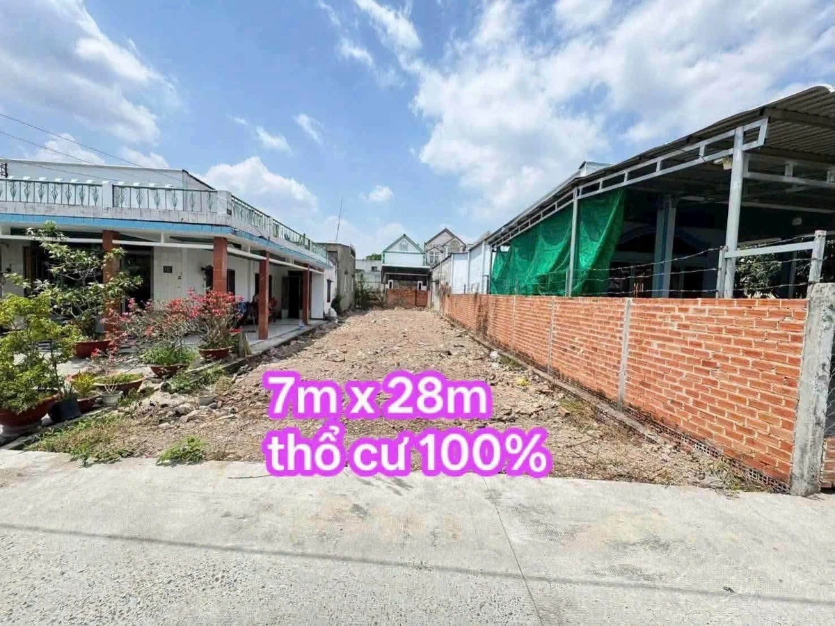 Bán lô đất mặt tiền 196m² Đức Hoà, Long An - 2,2 tỷ - Ảnh thu nhỏ 3