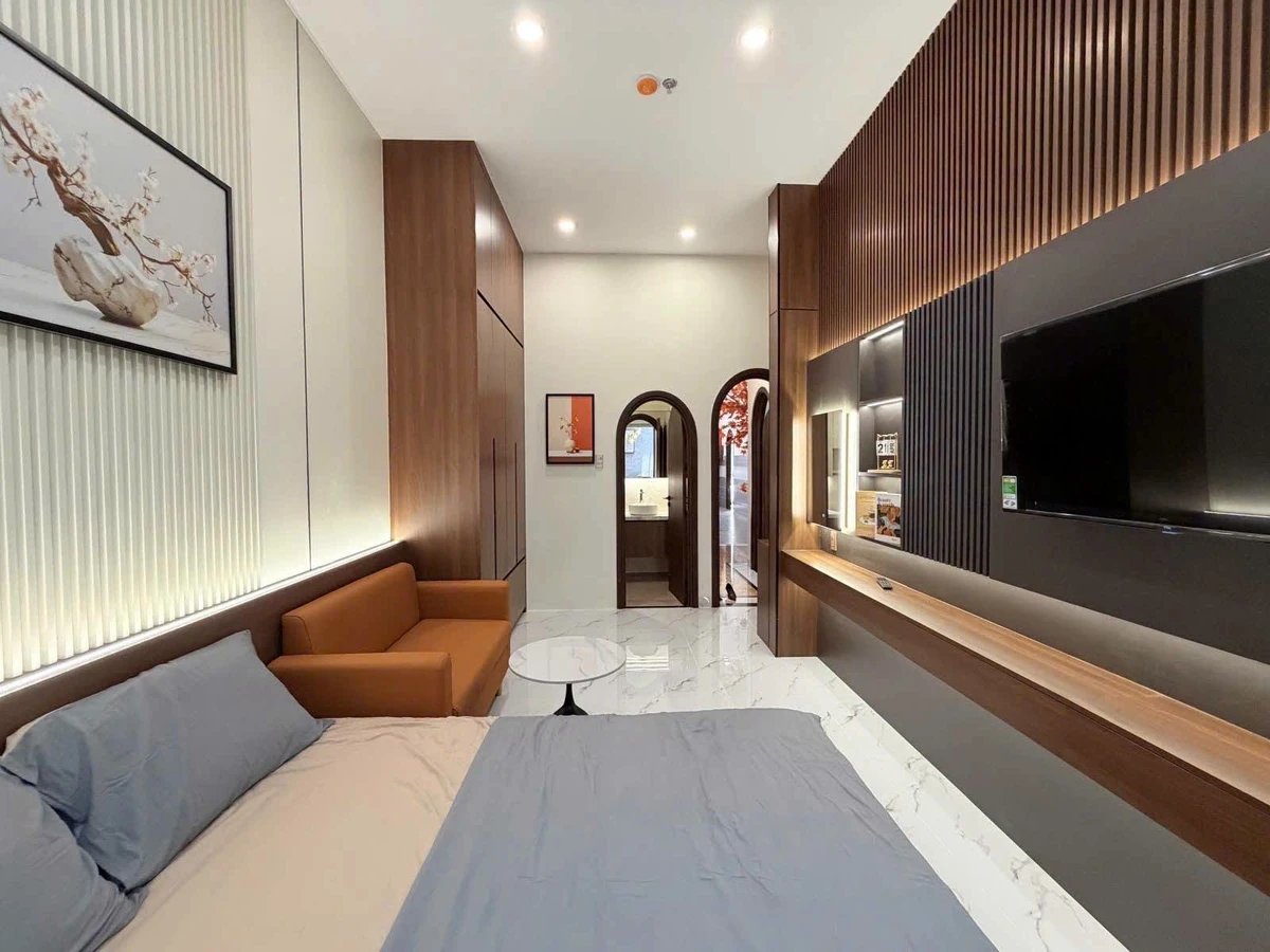 Bán nhà dịch vụ 105m2, 4 tầng, 10 phòng, thang máy, Quận 10 - Ảnh thu nhỏ 2